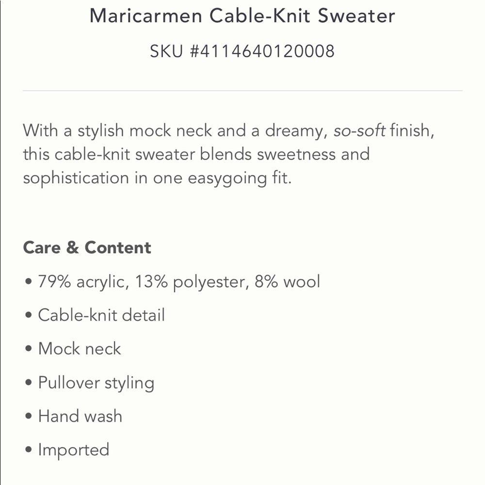 Maricarmen knit sweater - Picture 6 of 6